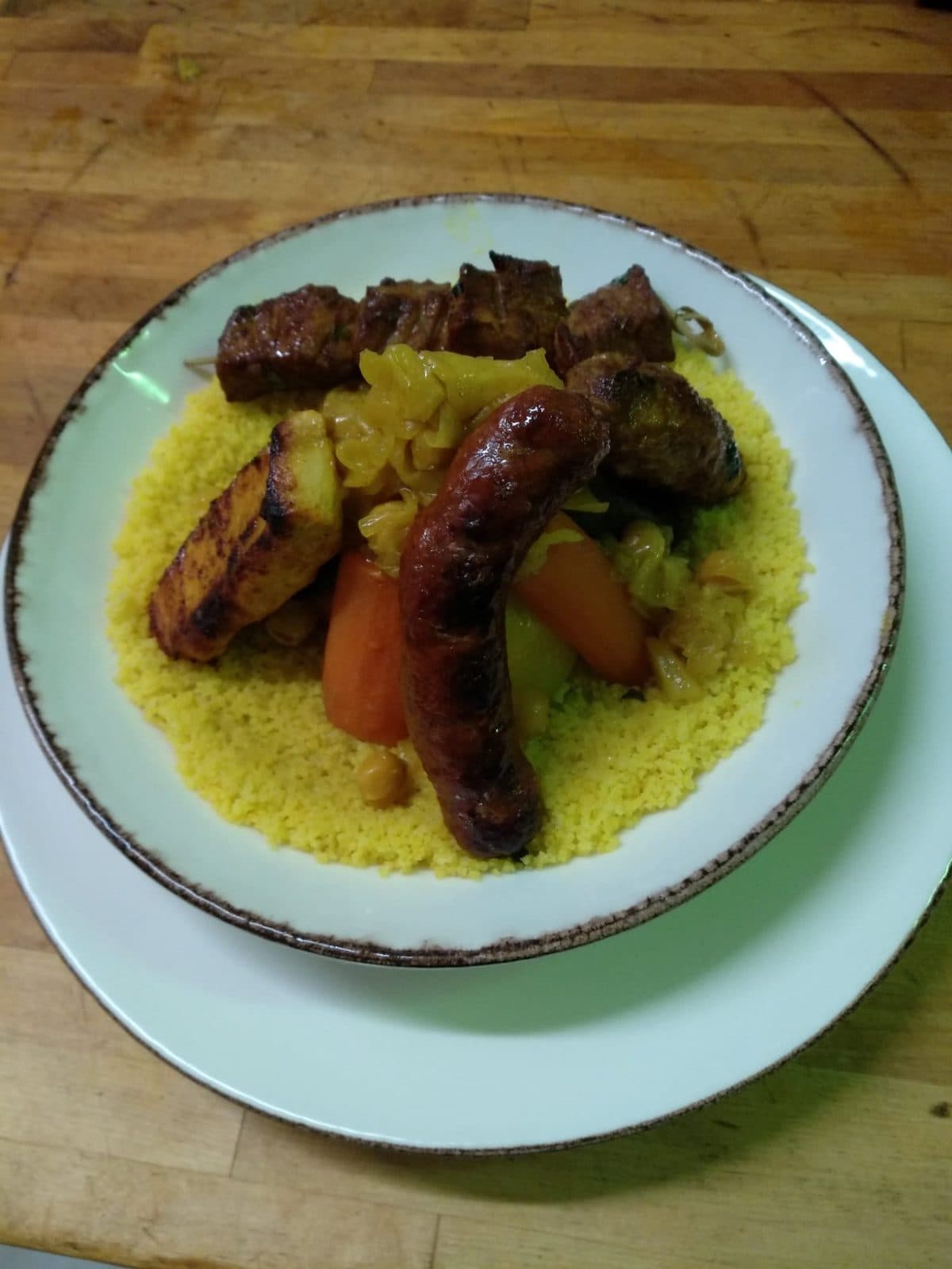 Couscous met merguez